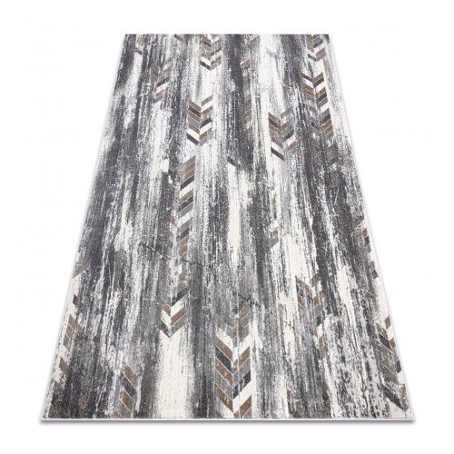 Covor modern NOBLE 9732 47 vintage înălțime fir 2 gri / bej 120x170 cm