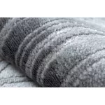 Covor modern MEFE B402 înălțime fir 2 gri închis 80x150 cm