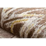 Covor modern MEFE B402 vintage înălțime fir 2 bej închis 140x190 cm