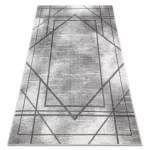 Covor modern NOBLE 1520 45 vintage , înălțime fir 2 gri 80x150 cm