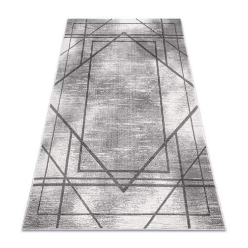 Covor modern NOBLE 1520 45 vintage , înălțime fir 2 gri 80x150 cm