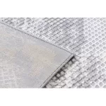 Covor CORE A004 -Abstract  înălțime fir 2, nuanța fildeșului / gri / albastru 80x150 cm