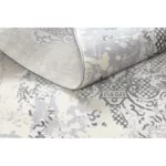 Covor CORE W3824 Ornament vintage  -Abstract  înălțime fir 2, crem / gri 80x150 cm