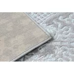 Covor CORE W3824 Ornament vintage  -Abstract  înălțime fir 2, albastru deschis / crem / gri 80x150 cm