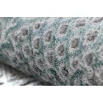 Covor CORE W3824 Ornament vintage  -Abstract  înălțime fir 2, albastru deschis / crem / gri 80x150 cm