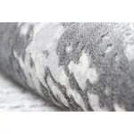 Covor CORE W9782 -Abstract  înălțime fir 2, nuanța fildeșului / gri 80x150 cm