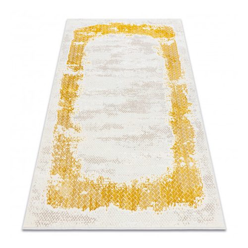 Covor CORE 004A -Abstract  înălțime fir 2, nuanța fildeșului / auriu 160x220 cm