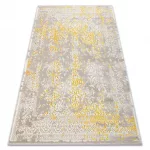 Covor CORE 3807 Ornament vintage  -Abstract  înălțime fir 2, bej / auriu 80x150 cm