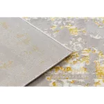 Covor CORE 3807 Ornament vintage  -Abstract  înălțime fir 2, bej / auriu 80x150 cm