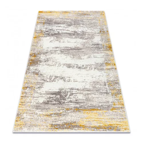 Covor CORE W9775 -Abstract  înălțime fir 2, nuanța fildeșului / bej 80x150 cm