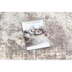 Covor CORE W9784 rozetă vintage  -Abstract  înălțime fir 2, bej 80x150 cm