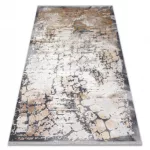 Modern LUCE 74 vintage  gri / culoarea mustarului 77x150 cm covor