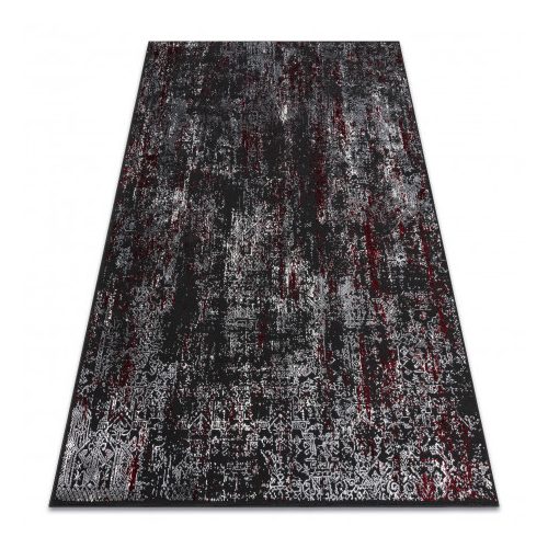 Covor modern VINCI 1524 vintage antracit / roșu 160x220 cm