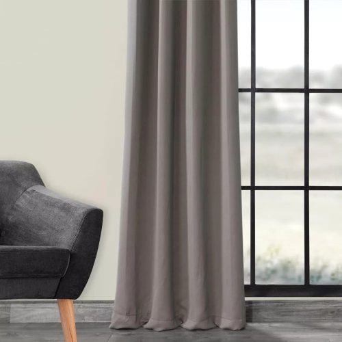  Perdea opacă gata confecționată Adeline Black Out 1 buc 150x250cm Gri