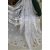 Perdea gata făcută Amelia alb bej model fluture 300x160cm