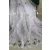  TRD. Perdea gata confecționată Amelia alb verde model fluture 300x250cm