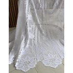  TRD. Perdea gata confecționată Aubrey Albă 300x160cm