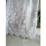  TRD. Perdea gata confecționată Aubrey Albă 300x160cm