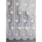 TRD. Perdea gata confecționată Aubrey Albă 300x250cm