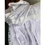 TRD. Perdea gata confecționată Aubrey Albă 300x250cm