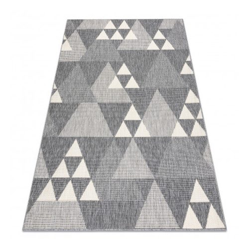 Covor SPRING 20409332 Triunghi, sisal - gri 160x230 cm