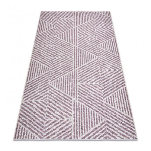 Covor COLOR 47176260 SISAL, Triunghi, bej / roz 160x230 cm