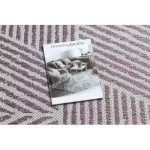 Covor COLOR 47176260 SISAL, Triunghi, bej / roz 80x150 cm