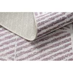 Covor COLOR 47176260 SISAL, Triunghi, bej / roz 80x150 cm