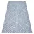 Covor COLOR 47176360 SISAL, Triunghi, bej / albastru 80x150 cm