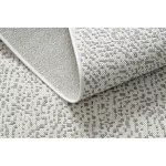 Covor plat din sisal țesut 48832367  crem / gri 120x170 cm