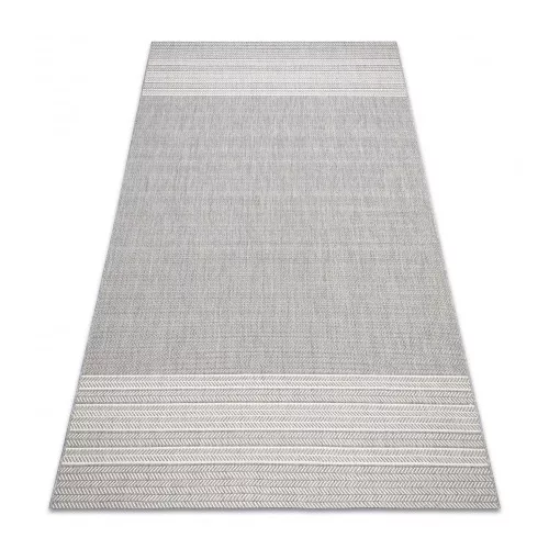 Tesut sizal flat covor 48829637 gri 140x200 cm