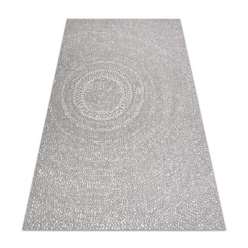 Covor plat din sisal țesut 48832637  gri / crem 160x230 cm