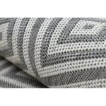 Tesut sizal flat covor 48607637  romb  gri / crem 200x290 cm