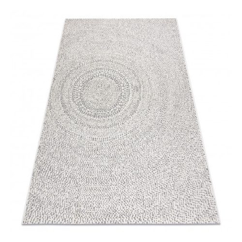 Covor plat din sisal țesut 48832367  crem / gri 200x290 cm