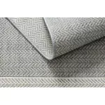 Tesut sizal flat covor 48829637 gri 80x150 cm
