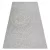 Covor plat din sisal țesut 48832637  gri / crem 80x150 cm