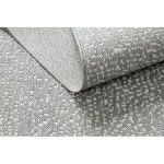 Covor plat din sisal țesut 48832637  gri / crem 80x150 cm