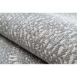 Covor plat din sisal țesut 48832637  gri / crem 80x150 cm