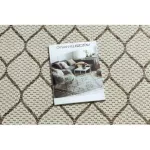 Covor țesut din sisal  boho 46211061 Trellis bej 80x150 cm