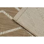 Kab. FLAT 48956265 Covor din sisal Geometric - culoare bej natural pai, șnur 80x150 cm