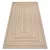  Kab. FLAT 48962265 Covor din sisal Geometric - culoare bej natural pai, șnur 80x150 cm
