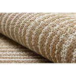  Kab. FLAT 48962265 Covor din sisal Geometric - culoare bej natural pai, șnur 80x150 cm