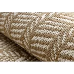  Kab. FLAT 48964265 Covor sisal Herringbone - culoare bej natural pai, șnur 80x150 cm
