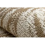  Kab. FLAT 48977256 Covor din sisal Frunze de palmier - culoare bej natural pai, șnur 80x150 cm