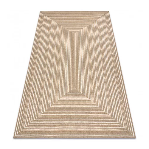  Kab. FLAT 48962265 Covor din sisal Geometric - culoare bej natural pai, șnur 120x170 cm