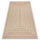  Kab. FLAT 48962265 Covor din sisal Geometric - culoare bej natural pai, șnur 120x170 cm