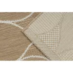  Kab. Covor plat din sisal împletit 49379265 Drops bej 120x170 cm