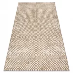 Kab. FLAT 48955265 Covor din sisal Geometric - culoare bej natural pai, șnur 140x200 cm