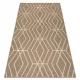  Kab. FLAT 48956265 Covor din sisal Geometric - culoare bej natural pai, șnur 160x230 cm