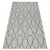  Kab. Covor plat din sisal împletit 49379960 Drops crem / negru 200x290 cm